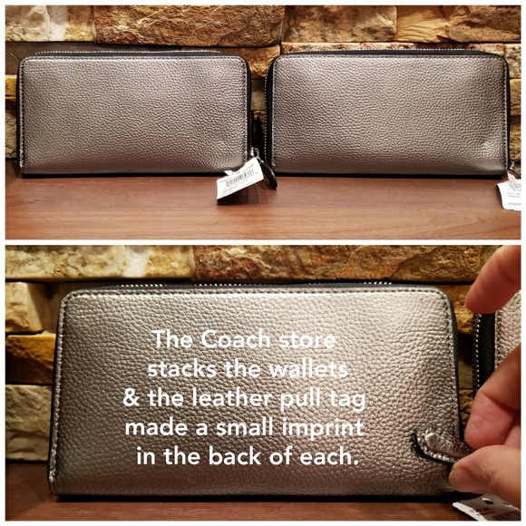 *BIG SALE - last one!* NEW Coach Wallet, Metallic - Picture 4 of 6